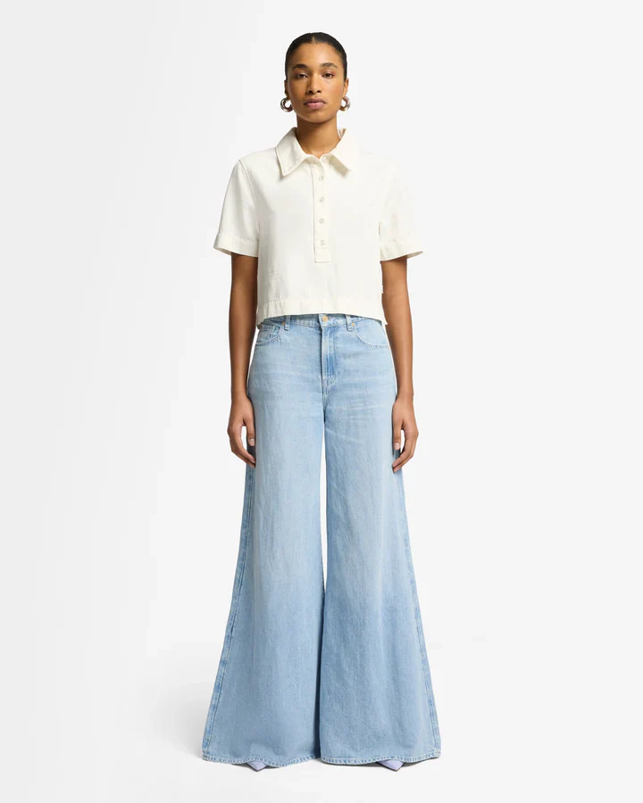 7 FOR ALL MANKIND- WOMEN'S WILLOW WIDE JEANS
