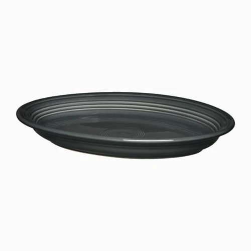 FIESTA WARE- LARGE OVAL PLATTER SLATE