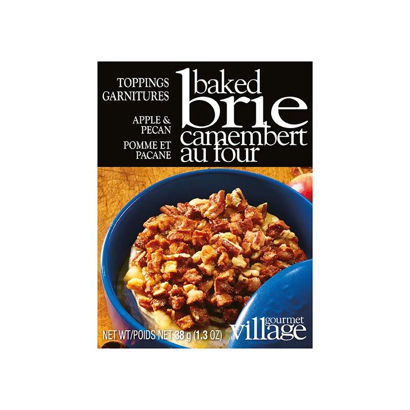 GOURMET DU VILLAGE - APPLE PECAN BAKED BRIE TOPPING