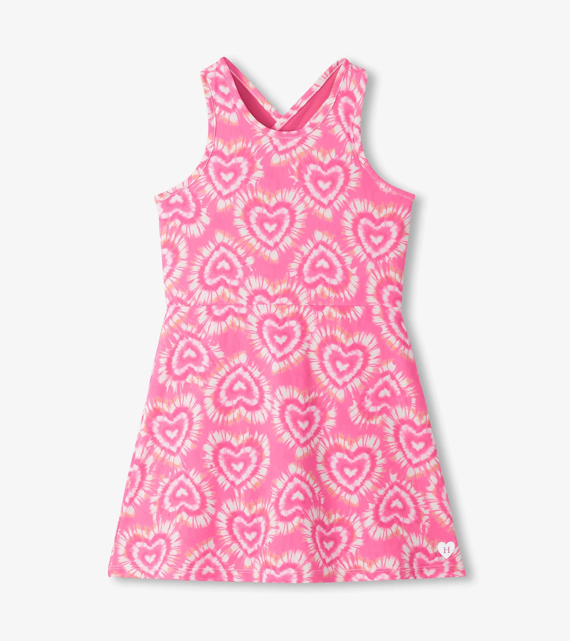 HATLEY - KIDS CANDY HEARTS ACTIVE A-LINE DRESS
