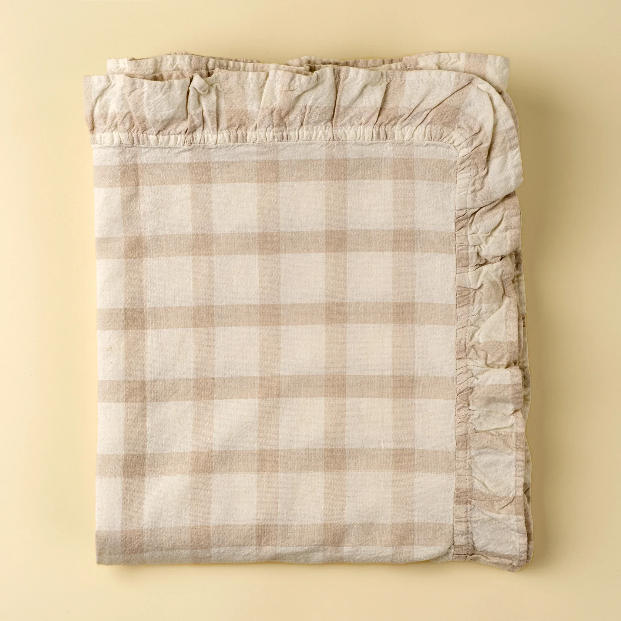 INDABA - SOMERSET RUFFLE TABLECLOTH