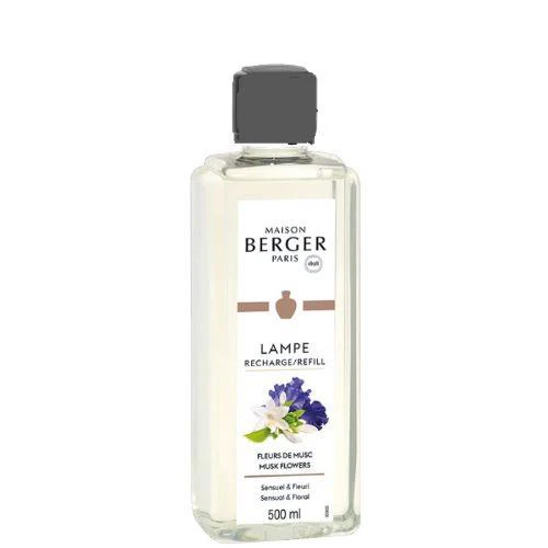 LAMPE BERGER- MUSK FLOWER LAMPE FUEL REFILL 500ML