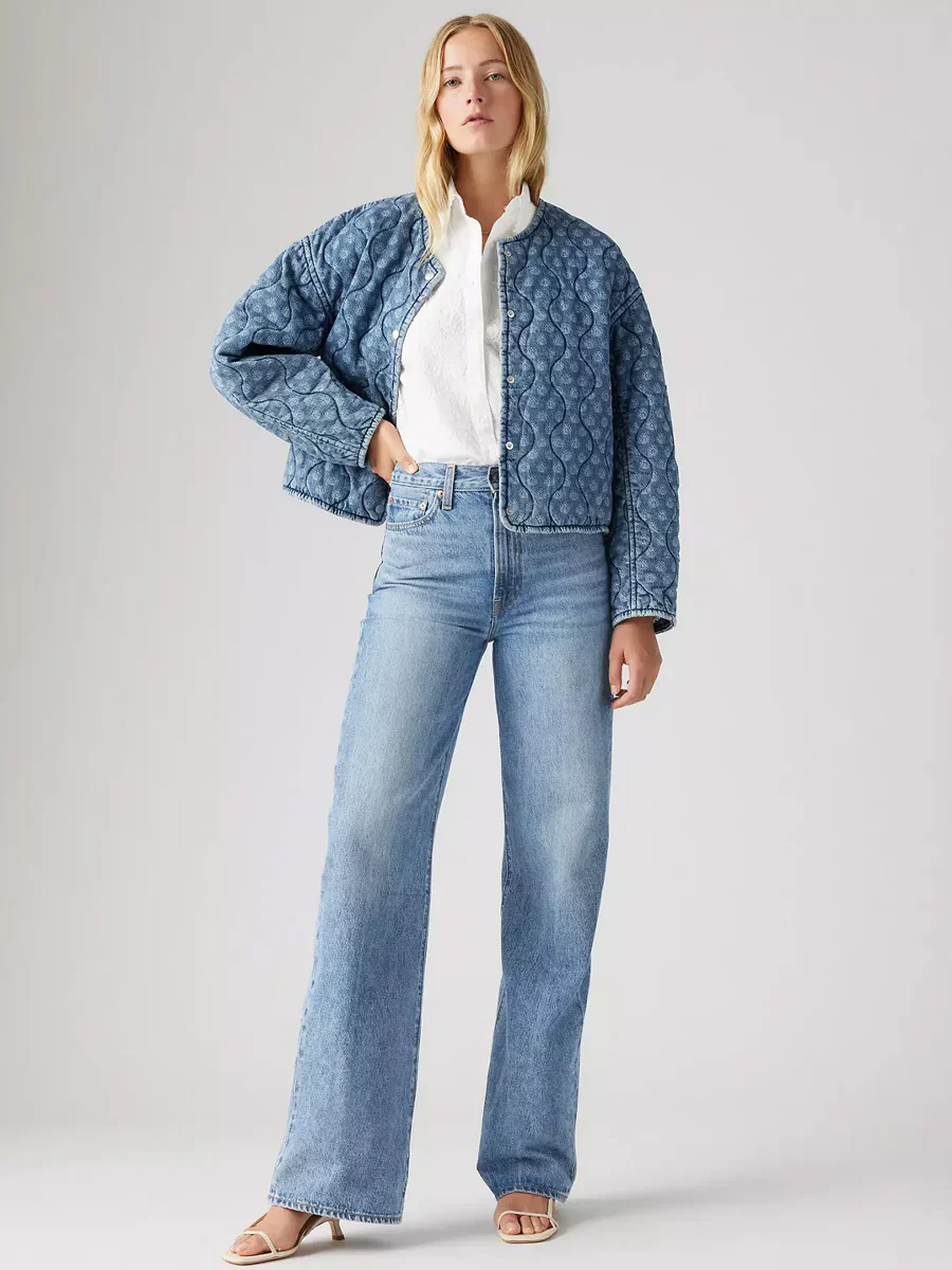 LEVI'S- WOMEN'S RIBCAGE WIDE LEG JEANS - Image 4