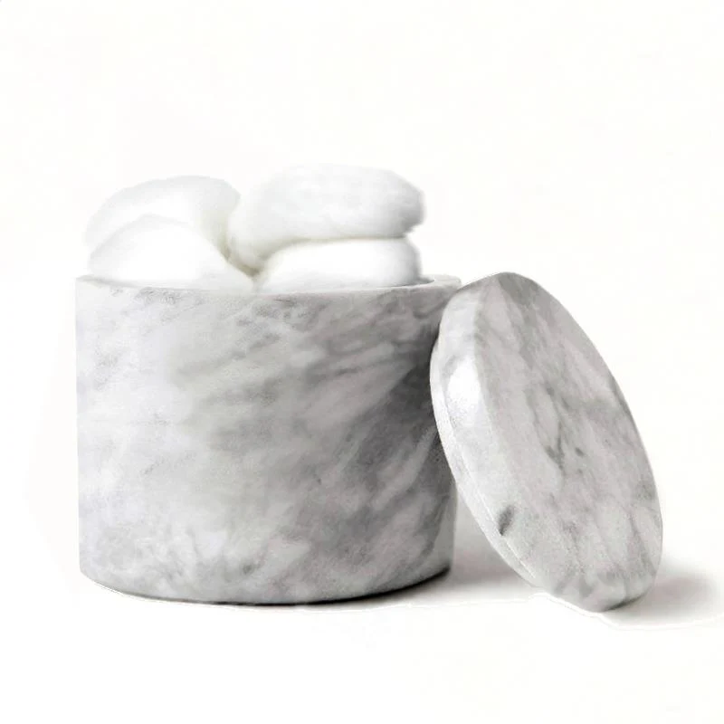 NATURAL LIVING-  MARBLE DECO JAR - Image 2