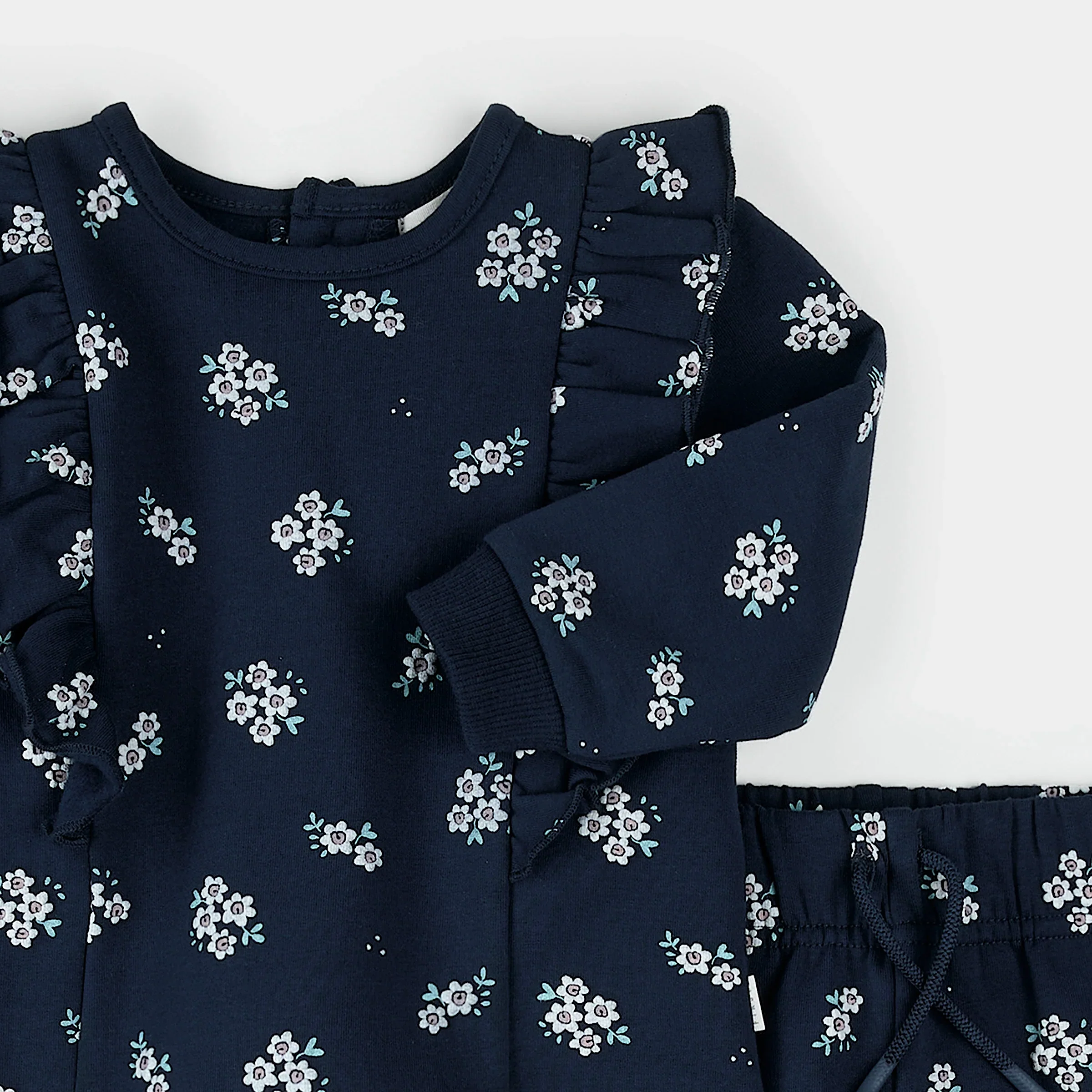 PETIT LEM - KIDS FLORAL PRINT CLOTHING SET - Image 3