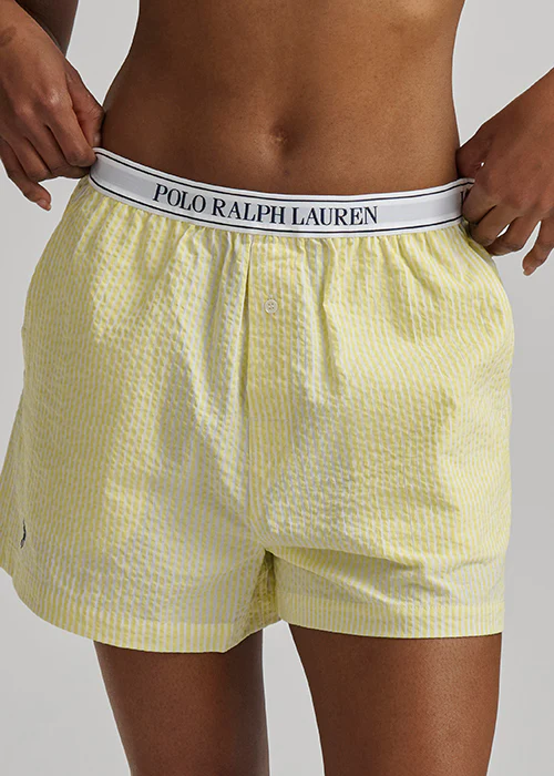 RALPH LAUREN - SEERSUCKER BOXER W LOGO ELSTIC 4P0783R3 - Image 4