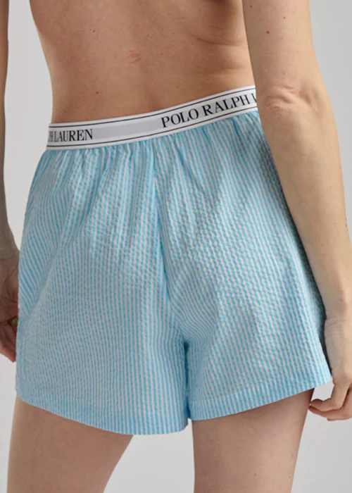 RALPH LAUREN - SEERSUCKER BOXER W LOGO ELSTIC 4P0783R3 - Image 5