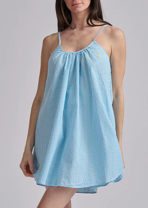 RALPH LAUREN - SEERSUCKER SLIP DRESS 4P0782R3 - Image 4