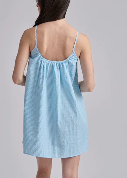 RALPH LAUREN - SEERSUCKER SLIP DRESS 4P0782R3 - Image 6