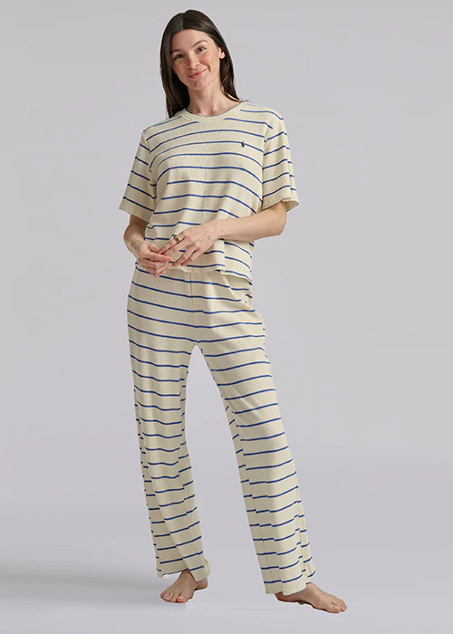 RALPH LAUREN - SHORT SLEEVE TOP/PANT SET 4P0627R3