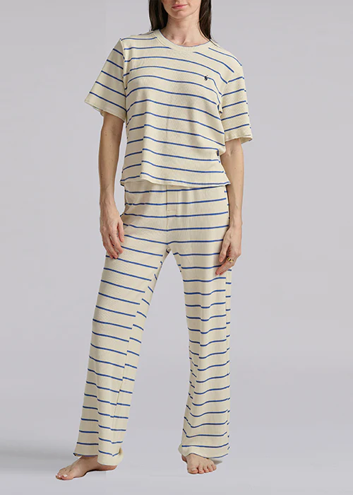 RALPH LAUREN - SHORT SLEEVE TOP/PANT SET 4P0627R3 - Image 4