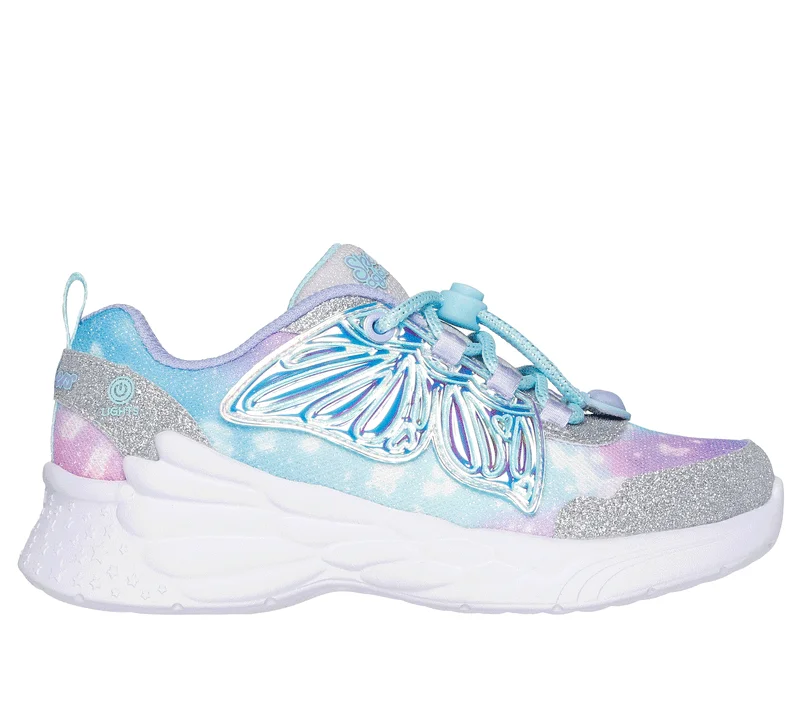 SKECHERS- KID'S DREAM RACER- WING BRITES SNEAKER