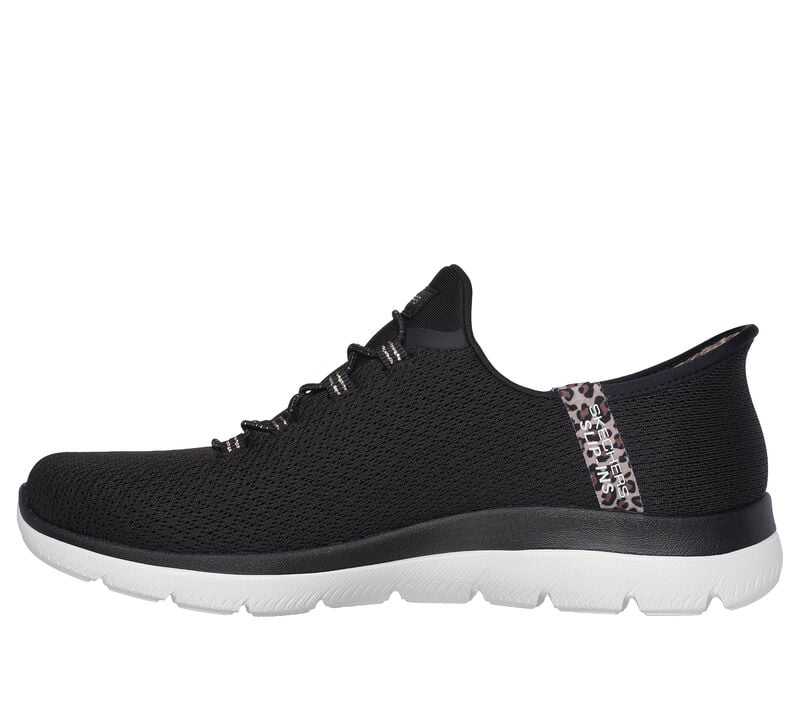 SKECHERS- WOMEN'S SUMMITS - LEOPARD SLIP-INS SNEAKER - Image 4