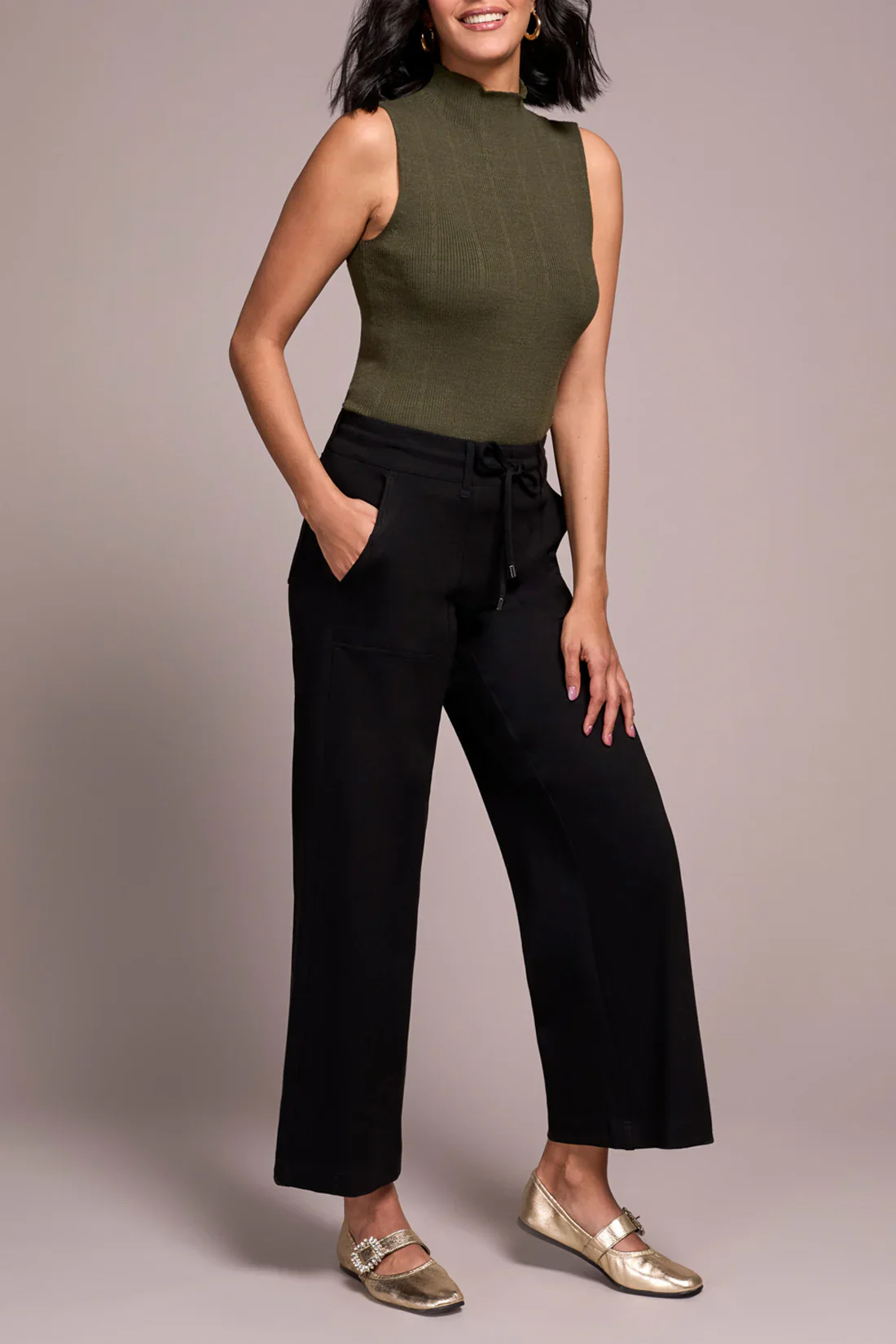 Tribal - Pull-On, Wide Leg Pant #2261O - Image 2