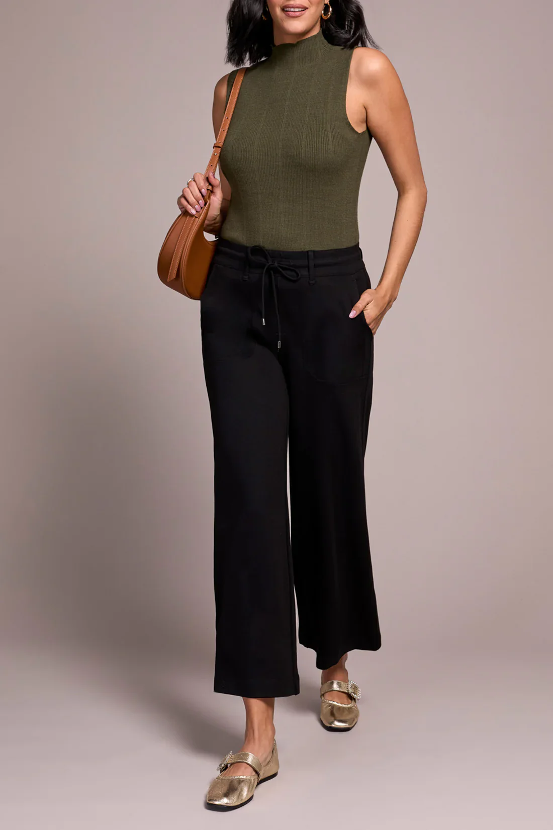 Tribal - Pull-On, Wide Leg Pant #2261O - Image 3