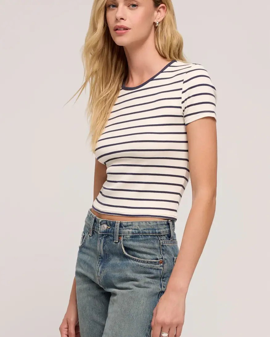 Z SUPPLY- WOMEN'S SAXTON STRIPED TEE - Image 2